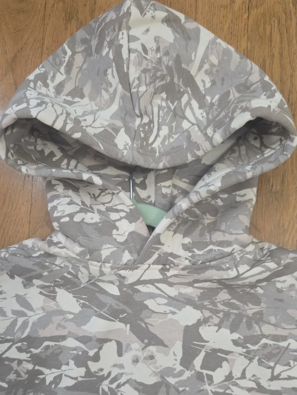 THEREABOUTS BRAND BOY'S TAN CAMO LONG SLEEVES PULLOVER FLEECE HOODIE SIZE XS 6/7